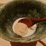 すし宮川  - 肝ソース シャリ