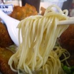 笑福亭 - 麺は中細麺くらいか