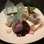 魚竹 - なんとスペシャルデザート盛りを作ってくださいました!!!!