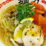 麺丸 - 2012年夏限定、濃厚あさり冷やしそば