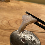 炭火割烹 蔓ききょう - 脂身