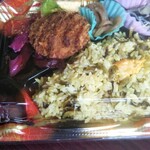 焼肉・鉄板焼 中津留 - 高菜弁当