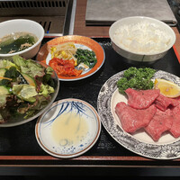 焼肉一頭両騨 町田本店 - 生タン塩定食