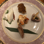 Ginza Asuta - 季節の前菜盛り合わせ