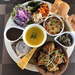 カフェ 八曲音 - 八曲音プレート