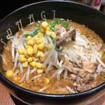 恵比寿らぁ麺屋 つなぎ - 味噌ラーメン（800円）