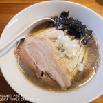 煮干中華ソバ イチカワ - 純煮干で白醤油+味玉