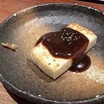 15841813 - 豆腐ステーキ(田楽味噌のソース)