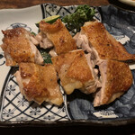 魚酔 - 伊勢赤鶏の塩焼き