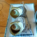 野島食堂 - サザエのつぼ焼き