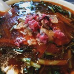 満州ニラら～めんの店 さかえや - 満州ニララーメン（大・アップ）