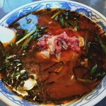 満州ニラら～めんの店 さかえや - 満州ニララーメン（中）