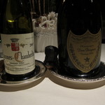 SAKURA - ドンペリニョンと、シャルムシャンベルタン(ドンペリコース)