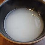 味玄 - 蕎麦湯