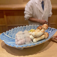 富小路 やま岸 - 立派な松茸、鱧、銀杏！