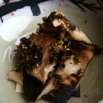 蕎麦と日本料理　驚　KYO - 椎茸の和え物