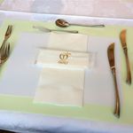 タカノフルーツパーラー - メロンコースのセッティング