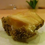 鮨 志の助 - 蒸しアワビ