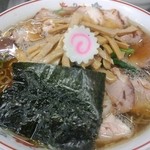 青島食堂 - 青島チャーシュー　メンマ50円増@￥850＋￥50