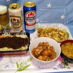 橋場食堂 - 今日の夕飯です