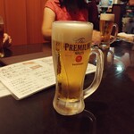 もつ粋 - まずは乾杯♪