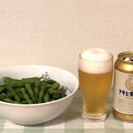 アグリエの森 Leaf marche - 枝豆「ゆかた娘」でビールをゴクゴク！