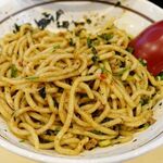 麺屋 やまひで - 台湾まぜそば　200ｇ　820円　混ぜたところ