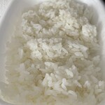 ほっともっと - 肉野菜炒め弁当のライス