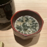 あじゅう田 - 海苔と胡麻のお味噌汁