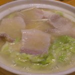 Nomikui Dokoro Fuji - 豚味噌鍋。