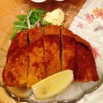 わかたけ - 徳島県民のソウルフード「フィッシュカツ」（480円）　魚のすり身のカレー風味のカツ。