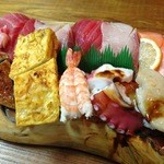 谷町 一味禅 - すし盛り（￥1700）