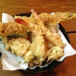 谷町 一味禅 - てんぷら盛り合わせ
