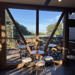 ミッシュハウス - 店内から札幌市を臨む