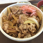 すき家 - 牛丼の並（税込み３５０円）