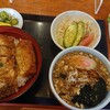 そば処割烹 浜菊 - カツ丼セット