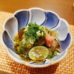 和食ながい - 鰹大葉ジェノバポン酢