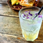 ​冬のRK GARDEN - 有機エルダーフラワーコーディアル　ソーダ割り
