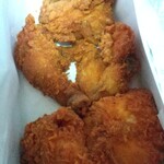 Kentakki Furaido Chikin - レッドホット chicken 5piece (*´-`)