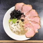 麺処 晴 - 〈2021年09月再訪・07回目〉チャーシュー濃厚そば 1,070円