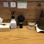 麺屋鈴春 - カウンター席