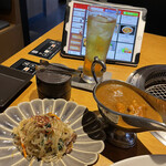 焼肉だいにんぐ TOKYO - Wcurry  chicken &beef   チャプチェと共に！