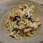 料理屋 植むら - 秋刀魚御飯