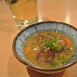 串松 - サービスのハイボール＆お通しのモツ煮