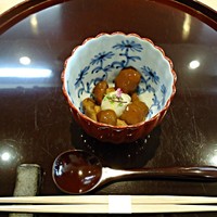 料理屋 植むら - なめこのとろろのせ