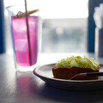 ハブモアカレー - 青い？レモネード　シャインマスカットタルト　セット