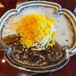 料理屋そうびき - からすみ乗せ素麺