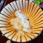 料理屋そうびき - 秋刀魚の炊き込みご飯