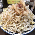 豪麺 マルコ - 特小ラーメン 全マシ ニンニク少なめ(730円)