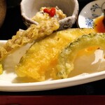 バランス食堂 七源 - 野菜の天ぷら